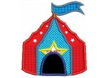 Stickdatei - Zirkus Zelt